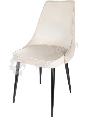 Стул для дома Бюрократ CH-K4_2 комплект 2 шт бежевый Holland 06 металл черный на ножках