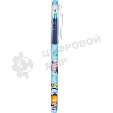 Ручка гелевая Deli Mong Kicks EG31-BL синий, синие чернила, линия 0.5мм