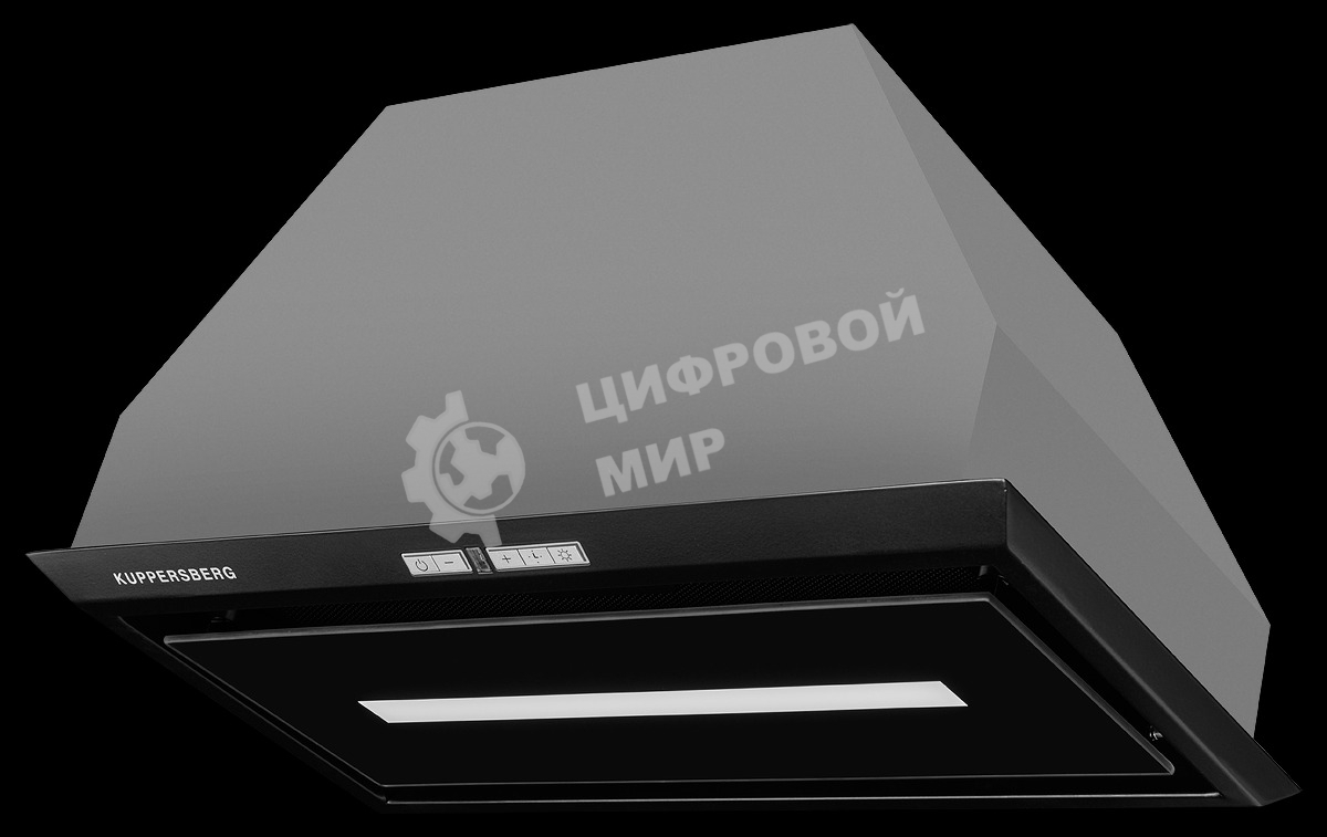 Вытяжка встраиваемая Kuppersberg Intro 60 Black черный, 54 см, 1500 куб. м/ч, 43 дБ