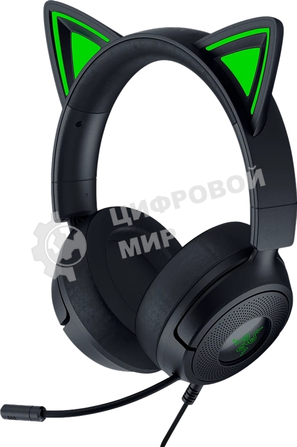 Гарнитура Razer Kraken Kitty V3 X черный, проводная, 3.5 мм