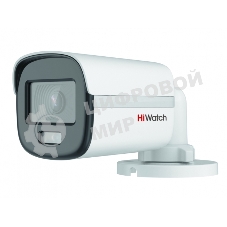 Камера видеонаблюдения аналоговая HiWatch DS-T200L(B)(2.8мм) 2.8-2.8мм HD-TVI цв. корп.:белый