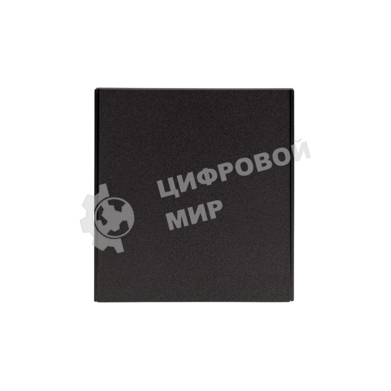 Выключатель Kranz STRONG 1 кл проходной (переключатель) 10А с/у графит