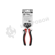 Плоскогубцы Matrix черный Nickel 160 мм, комбинированные, двухкомпонентные рукоятки