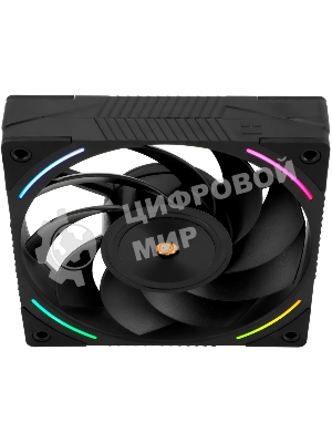 Кулер для корпуса Thermalright TL-K12R Reverse (120x120x25mm, 4-pin PWM, ARGB, 69CFM, 27dBA, 2150RPM, черный)