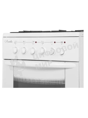 Комбинированная плита Лысьва ЭГ 1/3г01 МС-2у бел,стек крышк 