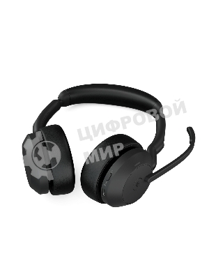 Гарнитура Jabra Evolve2 55 чёрный, беспроводная, Bluetooth, до 16 ч