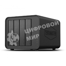Сетевое хранилище TerraMaster D4-320 DAS tower/JBOD,RAID0,1/up to 4 SATA(3,5' or 2,5')/1xUSB3.1 Type-C gen2/1xPS/1YW