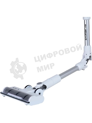 Пылесос вертикальный Polaris PVCS 3060 белый, питание от аккумулятора, 150 Вт, уборка сухая, пылесборник 0.45 л