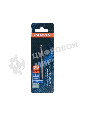 Сверло EDGE by PATRIOT по керамике 3х60 мм, 1шт в блистере