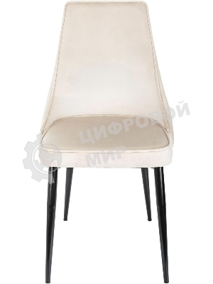 Стул для дома Бюрократ CH-K4_2 комплект 2 шт бежевый Holland 06 металл черный на ножках