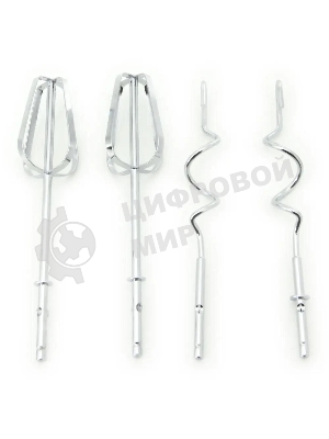 Миксер SUPRA MXS-530 с чашей. 500 Вт. Режим Турбо. 5 скоростей. Две насадки: для взбивания яиц и крема и для замеса тяжелого теста. белый