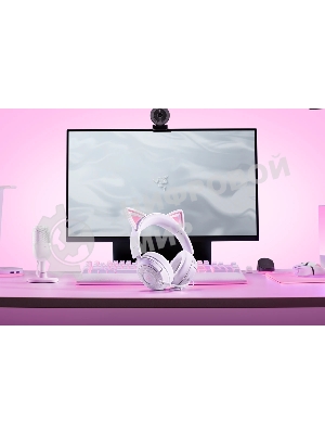 Гарнитура Razer Kraken Kitty V3 X белый, проводная, 3.5 мм