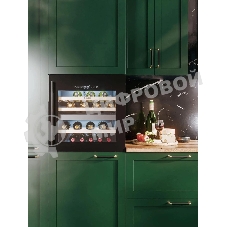 Винный шкаф LEX LWD6036BL dual zone S 1-нокамерн. черный стекло (CHAT500009)