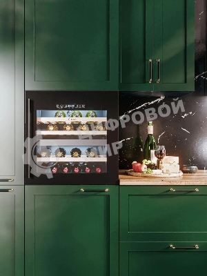 Винный шкаф LEX LWD6036BL dual zone S 1-нокамерн. черный стекло (CHAT500009)