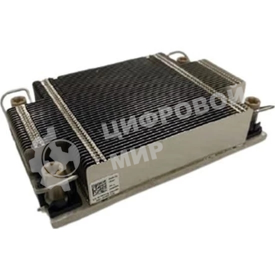 Радиатор процессора для сервера Dell 412-BBFP серебристый 150W