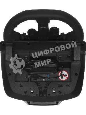Руль Logitech G923 10кноп. (с педалями) черный