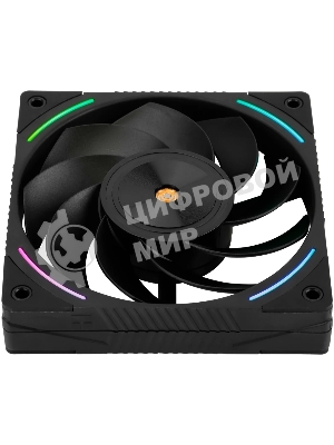 Кулер для корпуса Thermalright TL-K12R Reverse (120x120x25mm, 4-pin PWM, ARGB, 69CFM, 27dBA, 2150RPM, черный)