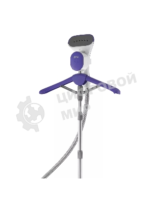 Отпариватель Kitfort КТ-990 белый/фиолетовый, 1580 Вт, 38 г/мин, 1400 мл