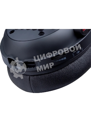 Гарнитура Redragon Diomedes чёрный/красный, проводная, USB / mini jack 3.5 мм