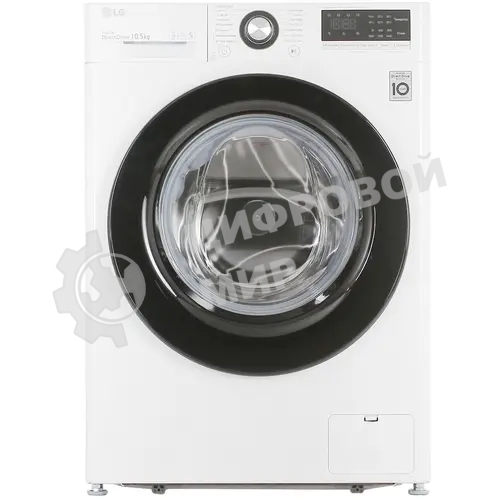 Стиральная машина LG TW4V3RS6W белый, загрузка фронтальная 10,5 кг, 1400 об/мин., класс: А