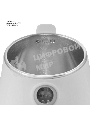 Чайник электрический Galaxy Line GL 0331, белый, пластик, 2200 Вт, 1.8 л