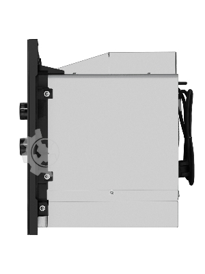 Микроволновая печь встраиваемая Maunfeld MBMO.20.1PGb2 черный, 20 л, 1250 Вт, переключатели - поворотный механизм