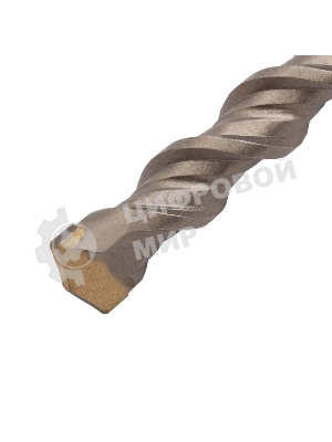 Бур по бетону Denzel двойная спираль, Cobalt W-tip, 18x600 мм, SDS PLUS