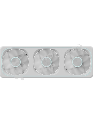 Вентилятор для корпуса Formula V Line AIR FUSION 3 WH REVERSE, 360x120x28мм, ARBG 3pin + PWM 4pin, 500-1800 RPM, 37.83 DBA MAX, HYDRO BEARING