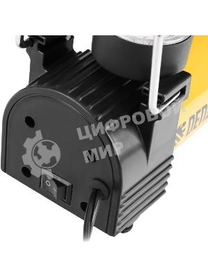 Компрессор автомобильный Denzel DС-20, 12 В, 10 атм., 35 л/мин