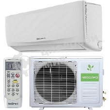 Кондиционер сплит-система Neoclima NS/NU-HAX28R 28000 BTU, 80 м², 37/48 дБ, охлаждение, обогрев, осушение, белый