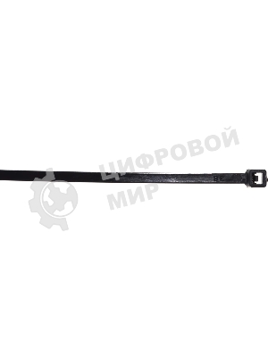 Нейлоновые стяжки Fortisflex КСС 3х150 черный 100 штук