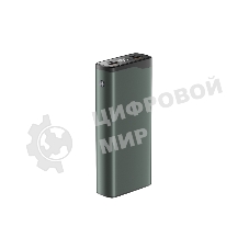 Портативный аккумулятор OLMIO QL-20, 20000mAh, 22.5W, QuickCharge3.0/PowerDelivery, LCD, серый