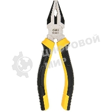 Комбинированные плоскогубцы Deli DL0001 160 мм, двухкомпонентная прорезиненная рукоять