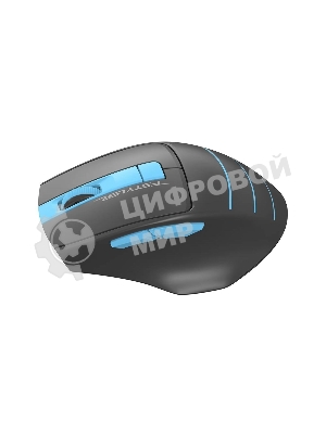Мышь беспроводная A4Tech Fstyler FG30 серый/синий, 2000 dpi, радиоканал, USB, кнопки - 5