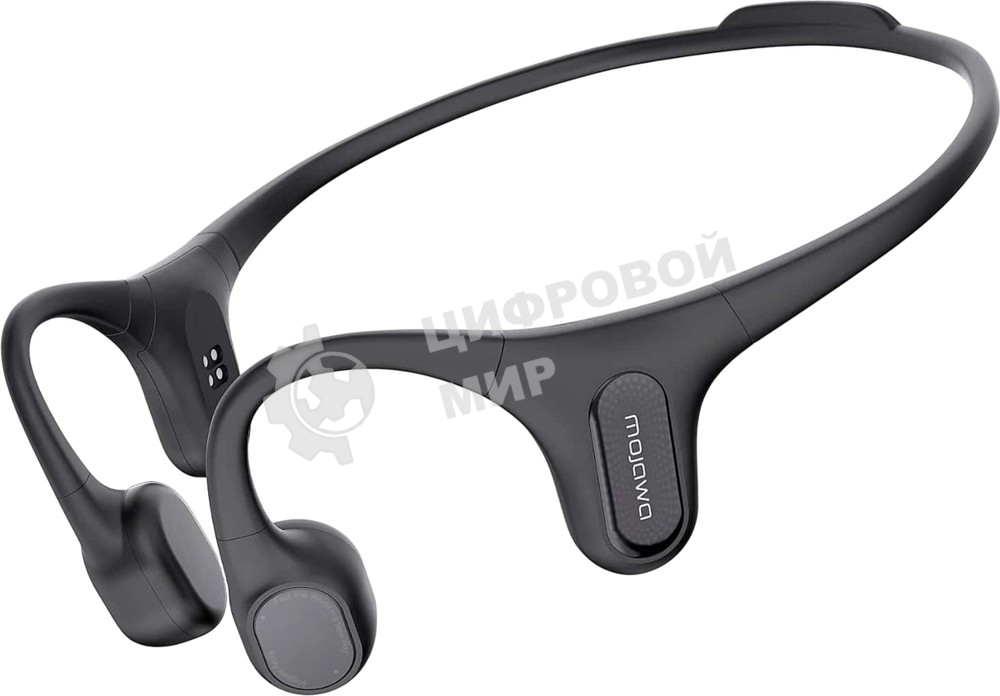 Беспроводные наушники Mojawa Aerra Activa ENC черный, костная проводимость, Bluetooth, до 8 ч