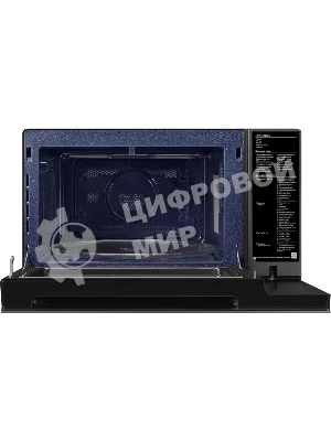 Микроволновая печь Samsung MC32DB7746KC/BW антрацит, 32 л, 1400 Вт, переключатели - сенсор, поворотный механизм