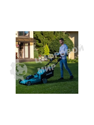 Газонокосилка роторная Makita DLM480CT2 860Вт