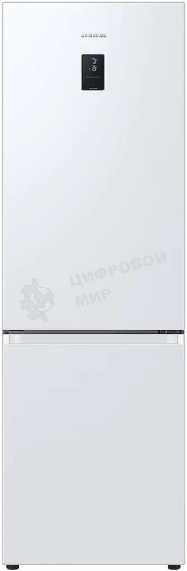 Холодильник Samsung RB34C670EWW/EF белый двухкамерный 230/114л морозилка снизу, No Frost