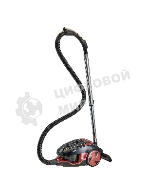 Пылесос Delta LUX DE-3501 СУПЕР-ЦИКЛОН, черный с терракот