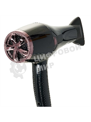 Фен Delta DL-0908 черный/коричневый, 2000 Вт