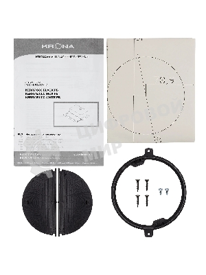 Вытяжка встраиваемая Krona KERRY 600 BLACK PB V2