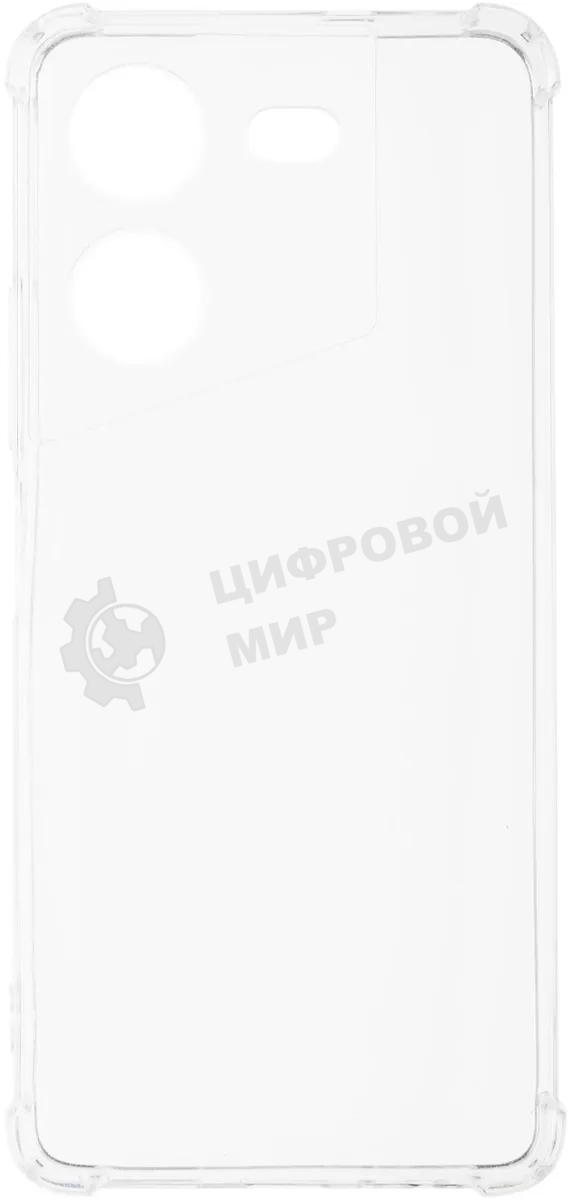 Чехол (клип-кейс) BoraSCO для Tecno Pova 5 Bumper Case прозрачный (72321)