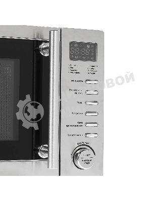 Микроволновая печь Starwind SMW5220 серебристый, 20 л, 700 Вт, переключатели - кнопки, поворотный механизм