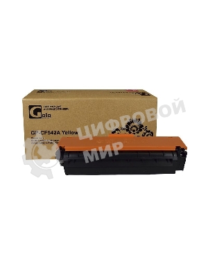 Картридж лазерный GalaPrint GP-CF542A (№203A) желтый (1300 стр) для HP Color LaserJet Pro CM254/CM254dw/CM254nw/CM280/CM280nw/CM281/CM281fdn/CM281fdw