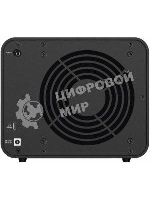 Сетевое хранилище TerraMaster D4-320 DAS tower/JBOD,RAID0,1/up to 4 SATA(3,5' or 2,5')/1xUSB3.1 Type-C gen2/1xPS/1YW