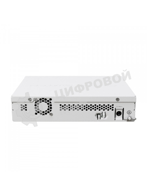 Коммутатор MikroTik Cloud Router Switch CRS310-1G-5S-4S+IN with 800 MHz CPU, 256 MB RAM, 4xSFP+, 5xSFP cages, 1xGbit LAN port, RouterOS L5, desktop case, rackmount ears, PSU