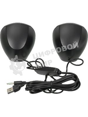 Акустическая система SVEN 150 2.0 черный/синий 5Вт