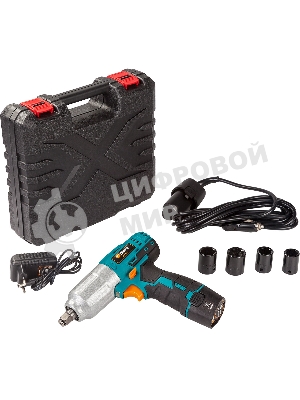 Гайковерт Bort BSR-12LI проводной автомобильный 93720636 12 В, 350 Нм, 3300 об/мин, 3,1 кг