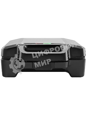 Вафельница Kitfort КТ-4673 1600Вт черный/серебристый