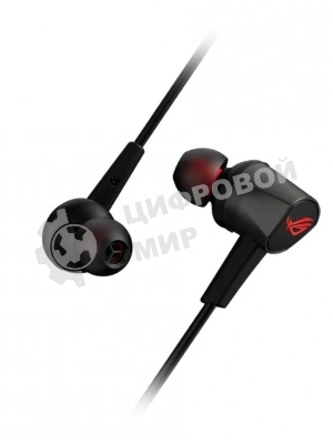 Гарнитура ASUS ROG Cetra II Core чёрный, проводная, mini jack 3.5 мм, вставные